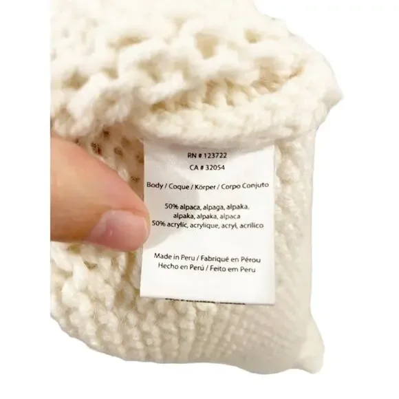 Xirena Alpaca Apres Ski Sweater Ketchum Size Small - Picture 9 of 11